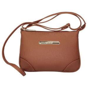 Cinto Feminino Bege com Fivela Dourada Brilhante